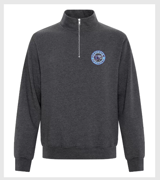 Grapeview Adult Traditional Quarter Zip Hoody