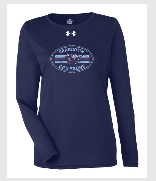 Grapeview Adult Under Armour Lady Long Sleeve