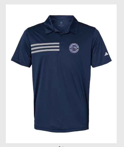 Grapeview  Adult Adidas 3 stripe Polo Unisex