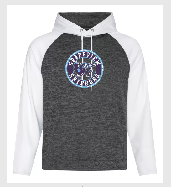 Grapeview Youth Performance 2 Tone Hoody