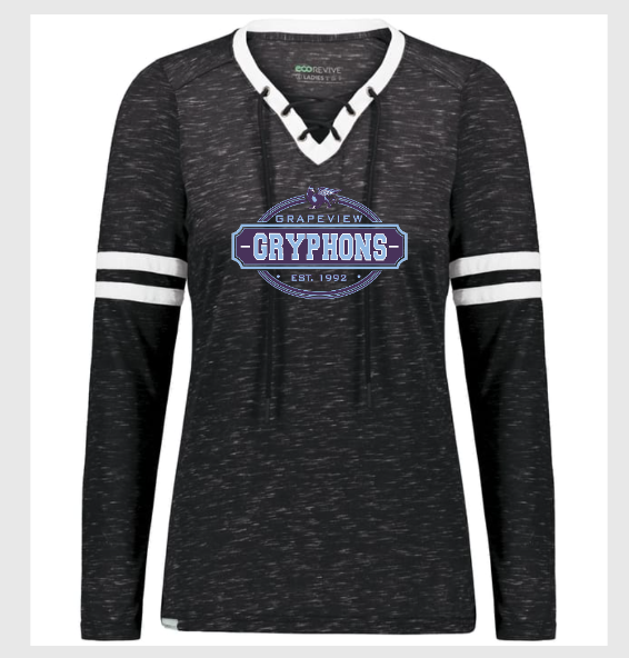 Grapeview Adult Fitted Long Sleeve T Shirt