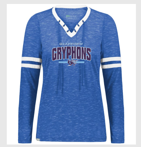 Grapeview Adult Fitted Long Sleeve T Shirt