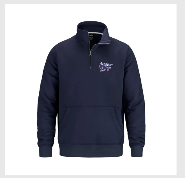 Grapeview Adult Fairmont 1/4 Zip with pocket