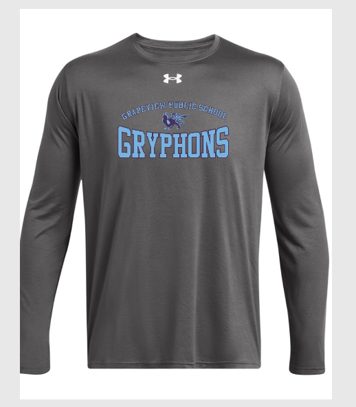 Grapeview Youth Under Armour Performance Long Sleeve