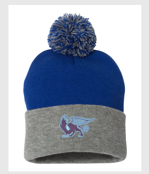 Grapeview Pom Pom Beanie