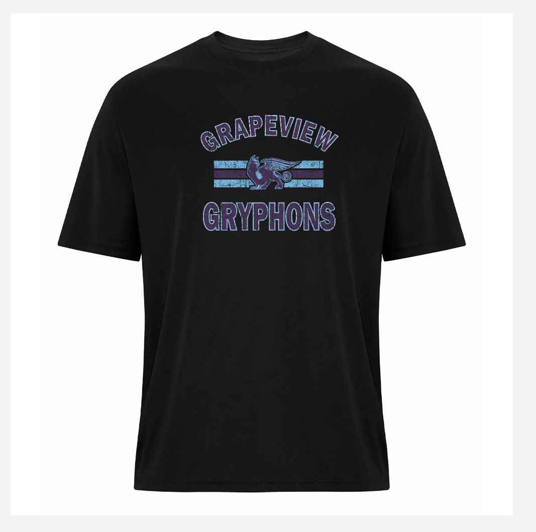 Grapeview Traditional Youth Performance T Shirt