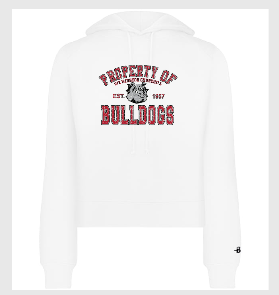 BC Ladies Crop Top Hoodie