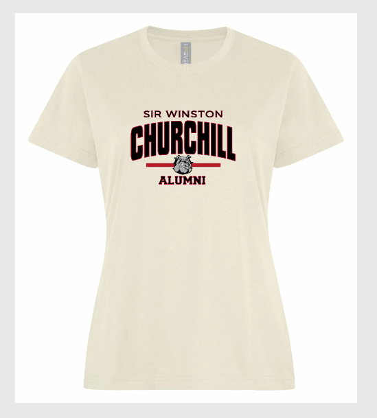 Churchill Alumni Traditional Fitted T Shirt