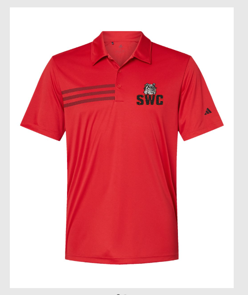 BC Adidas 3 stripe Polo Unisex