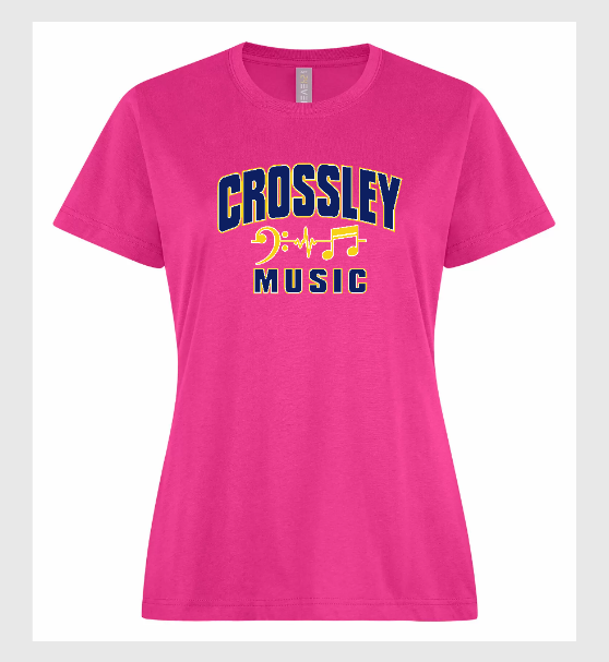 Crossley Music Traditional Fitted T Shirt