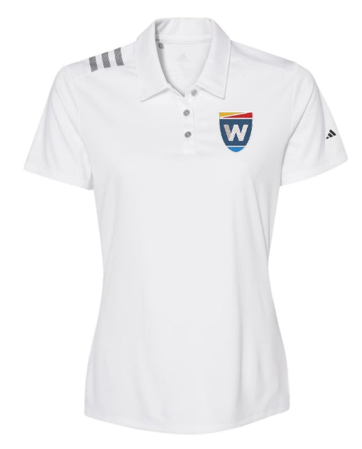 WNSS Adidas 3 stripe Polo Lady Fit