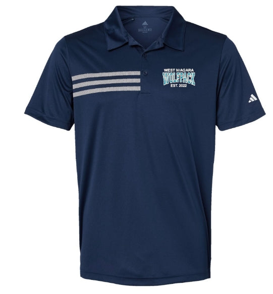 WNSS Adidas 3 stripe Polo Unisex