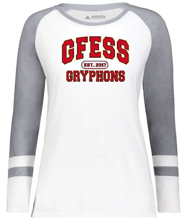 GFESS Fitted Long Sleeve Crew Neck T Shirt