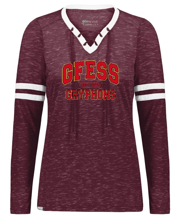 GFESS Fitted Long Sleeve T Shirt