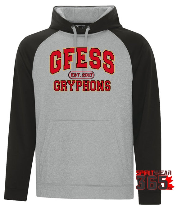 GFESS Performance Solid 2 Tone Hoodie