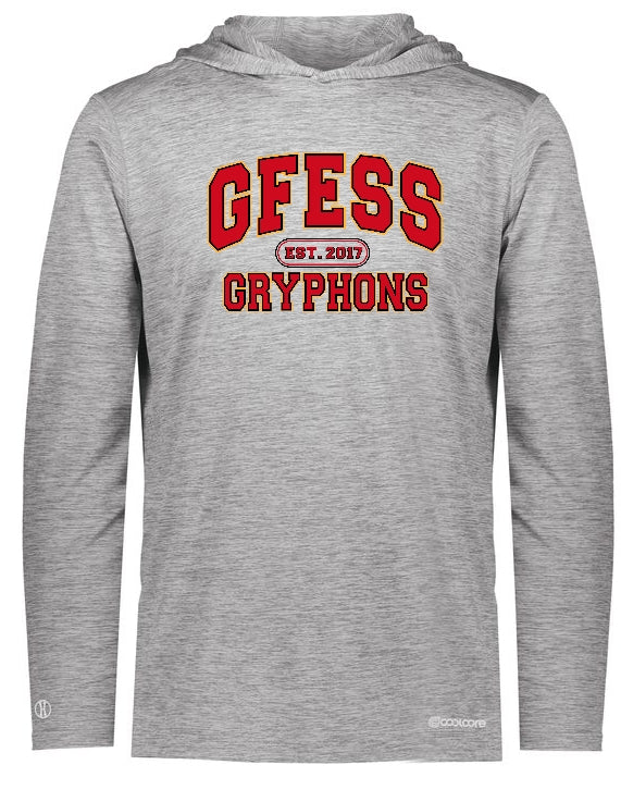 GFESS Unisex Hooded Long Sleeve T Shirt