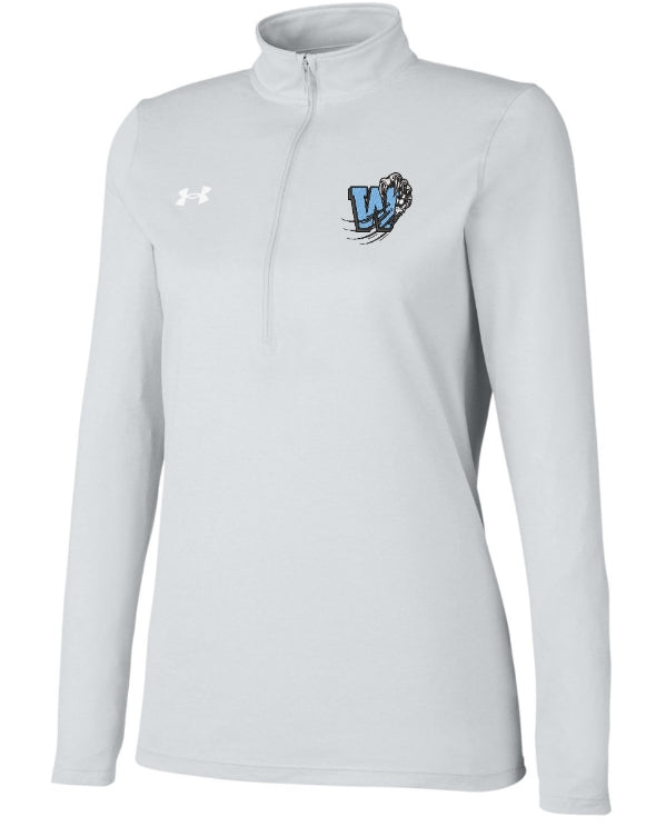 WESTMOUNT Under Armour Lady Quarter Zip Sweater