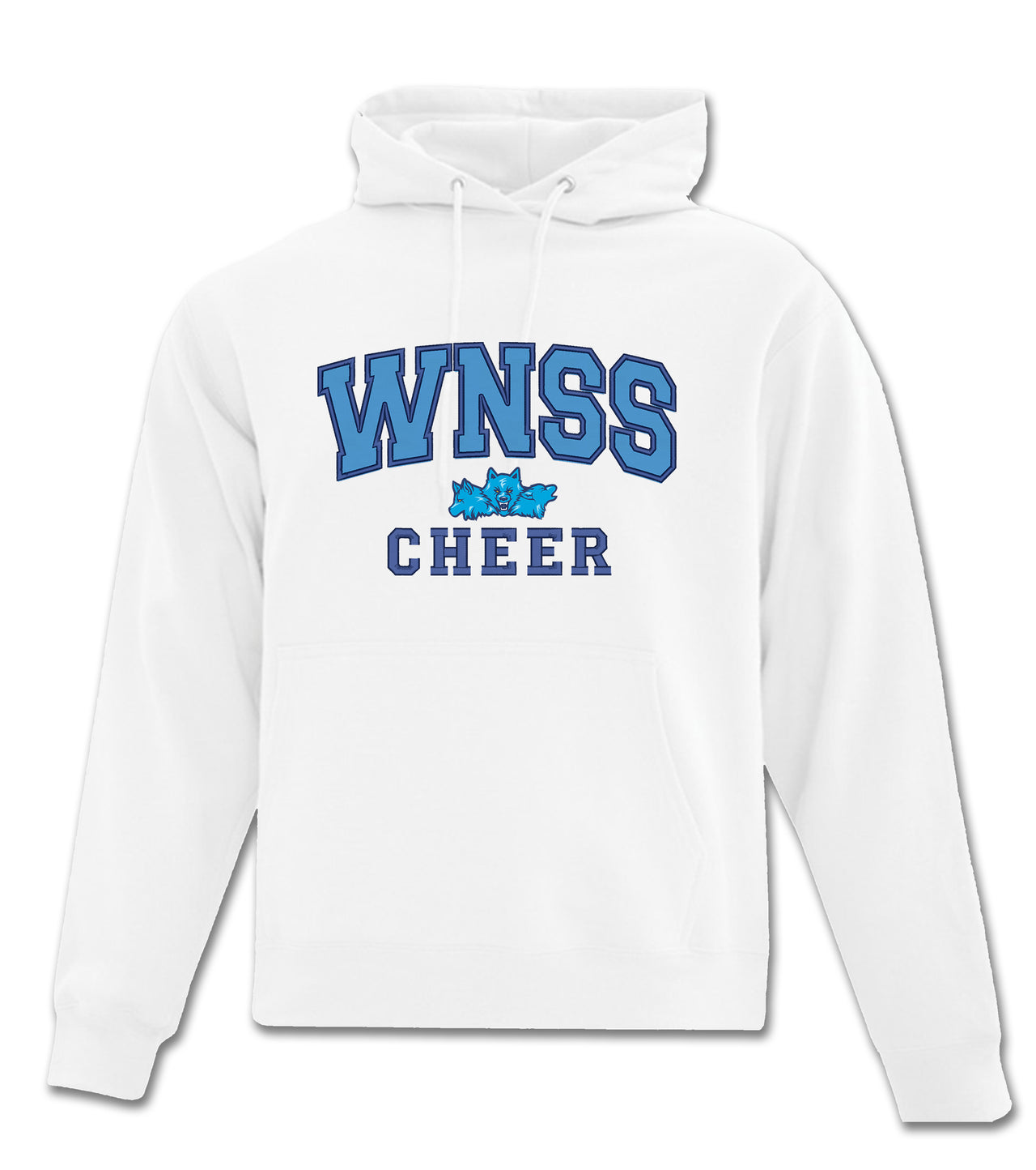 WNSS Traditional Embroidered Cheer Hoodie