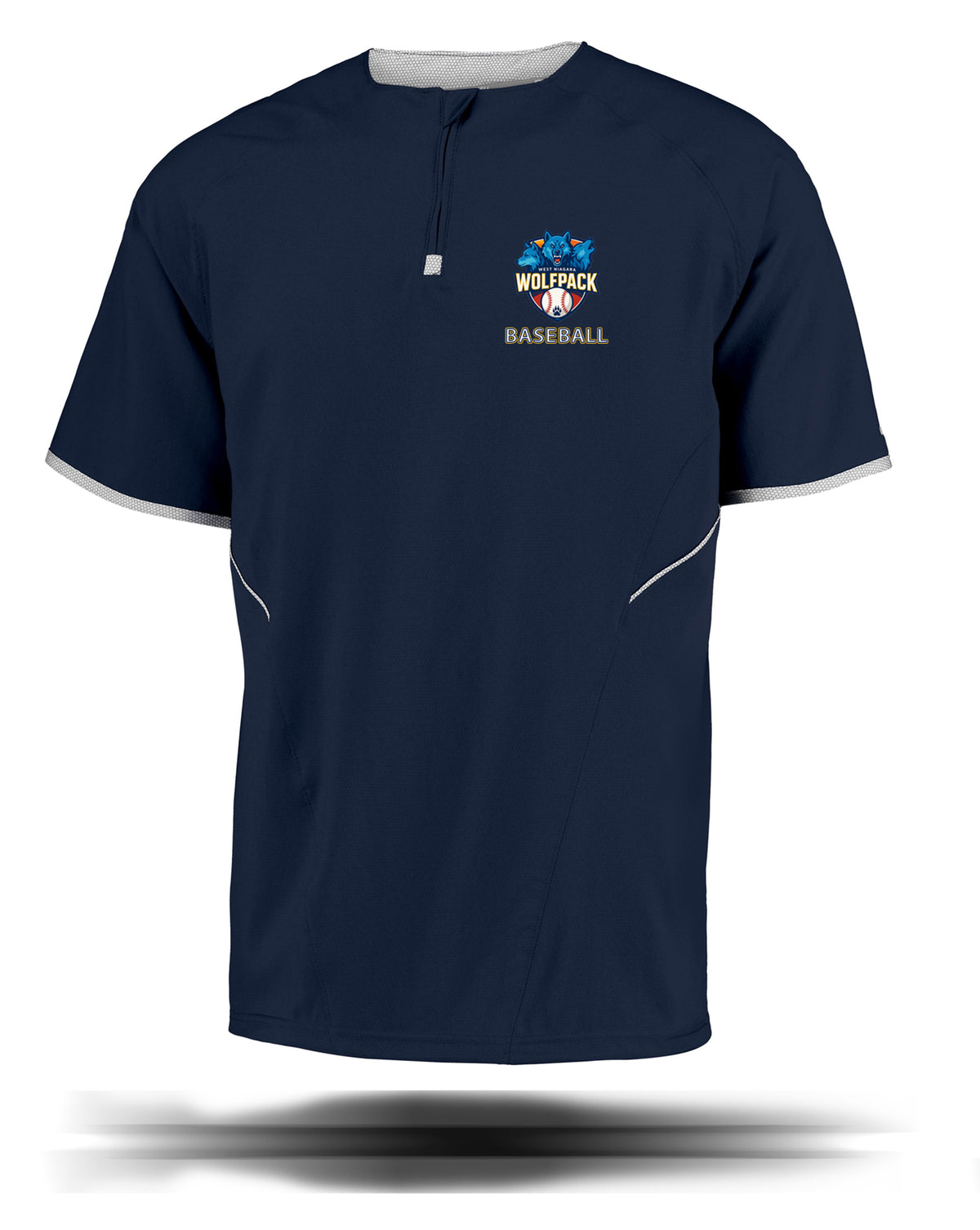 WNSS Baseball Russell Short Sleeve Pullover Unisex