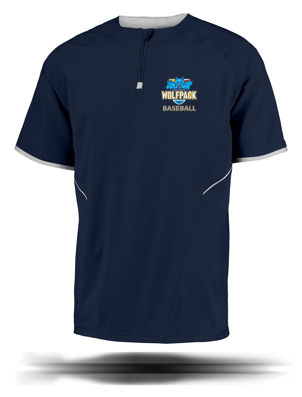 WNSS Baseball Russell Short Sleeve Pullover Unisex
