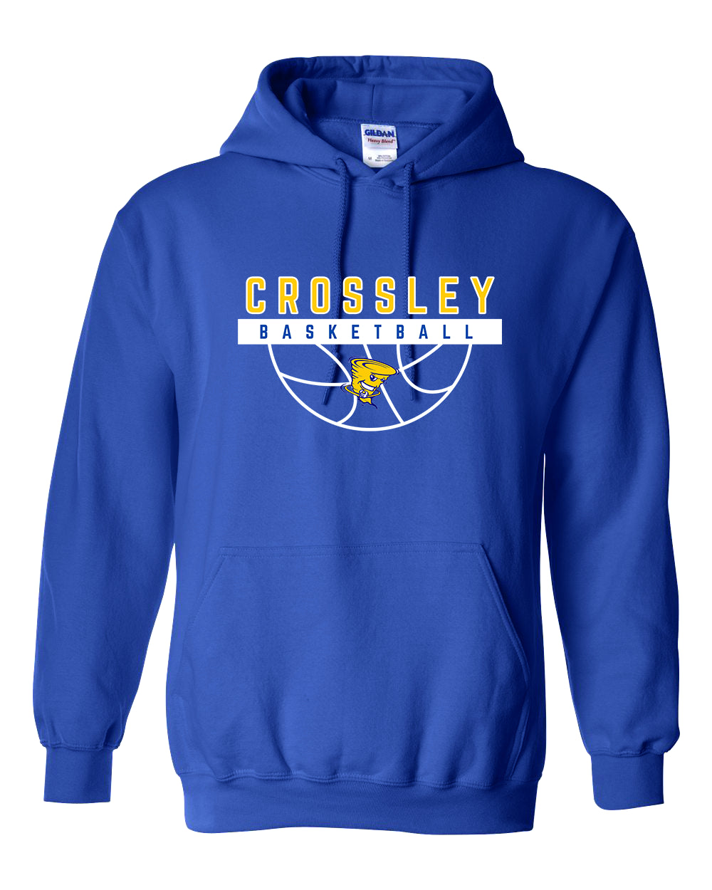 E.l. Crossley Traditional Basketball Hoody
