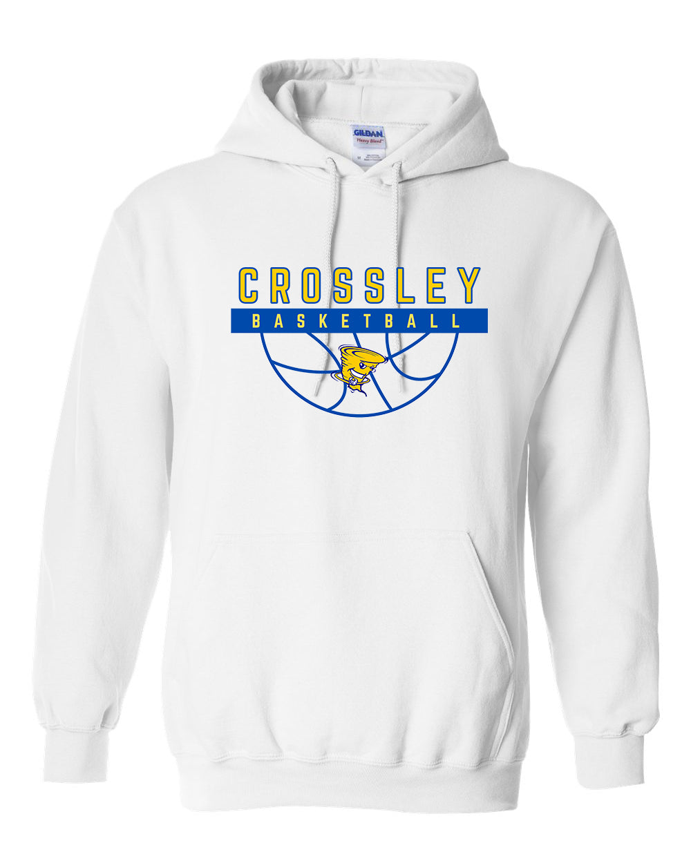 E.l. Crossley Traditional Basketball Hoody