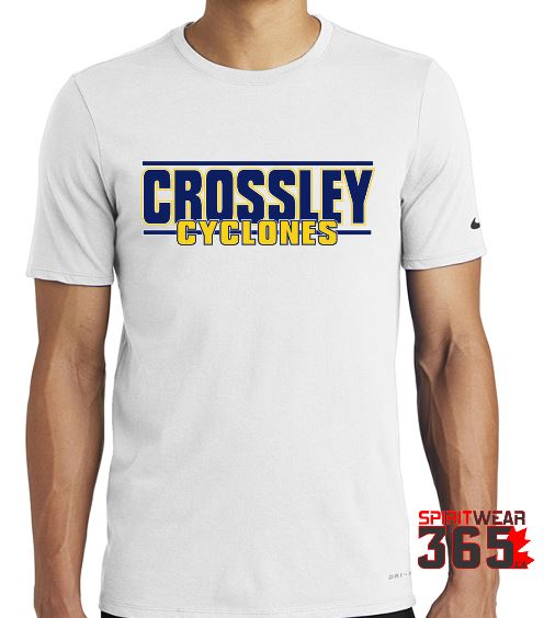 E.L. Crossley Nike dry-fit T Shirt
